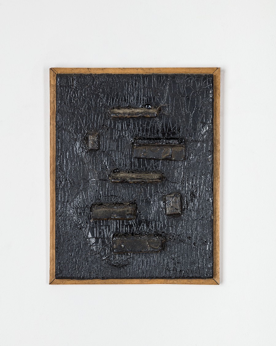 Abstrakcyjne dzieło sztuki - technika mieszana